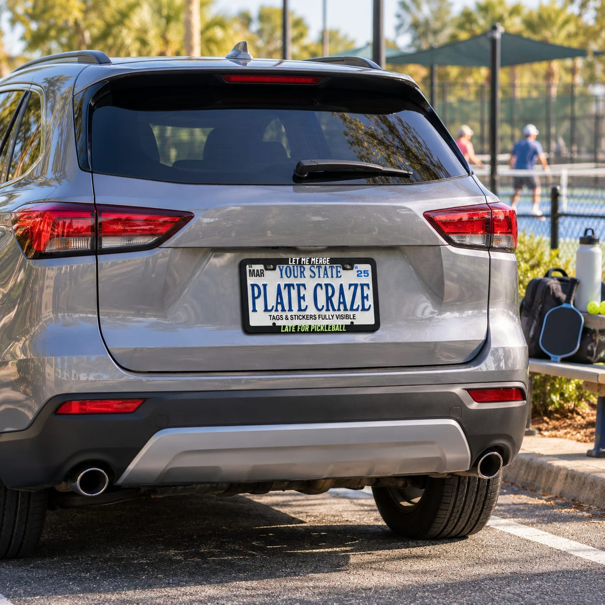 Let Me Merge / Late for Pickleball lifestyle photo